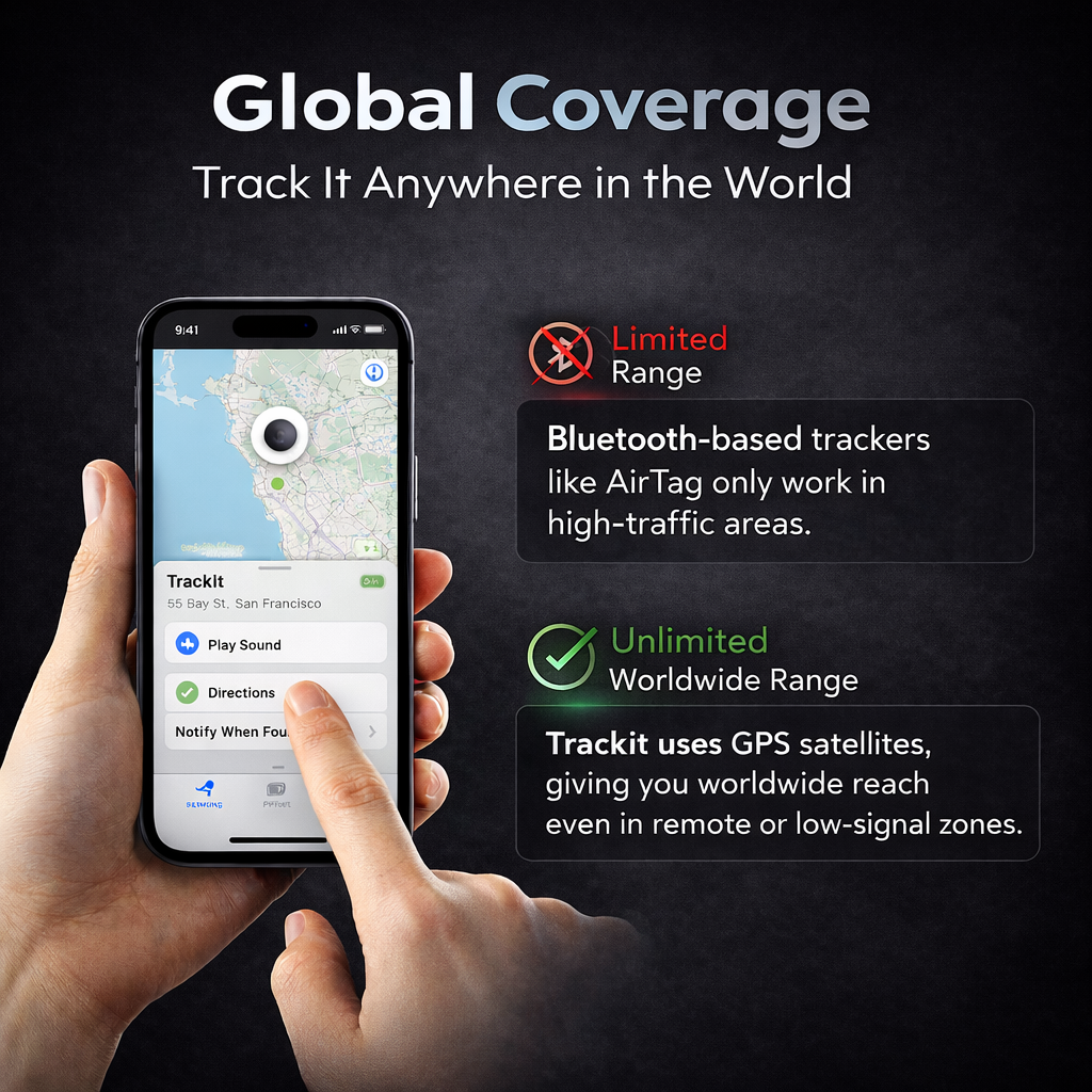 TrackIt™ Magnetic GPS Tracker