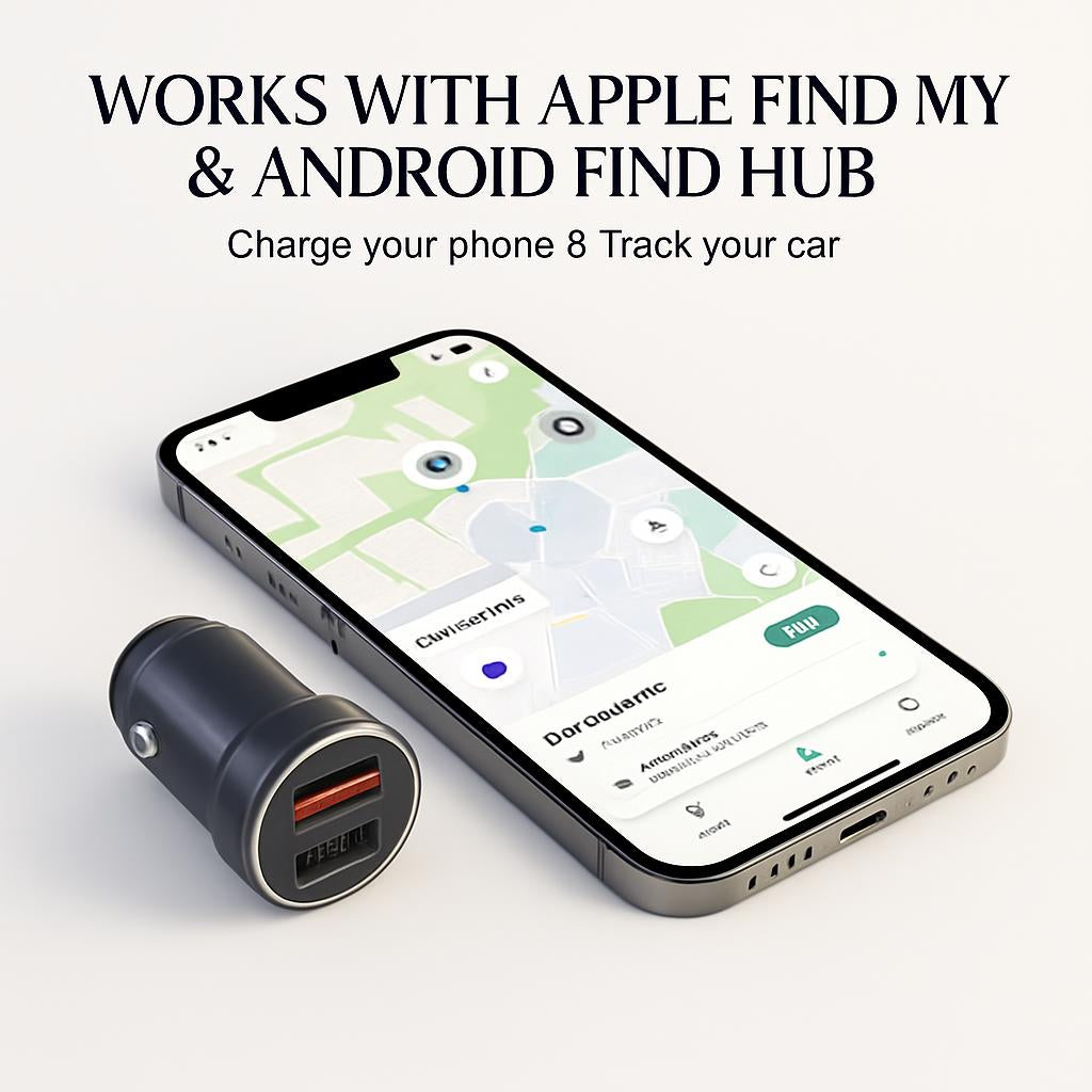 TrackIt™ Charge - GPS Tracker Car Charger