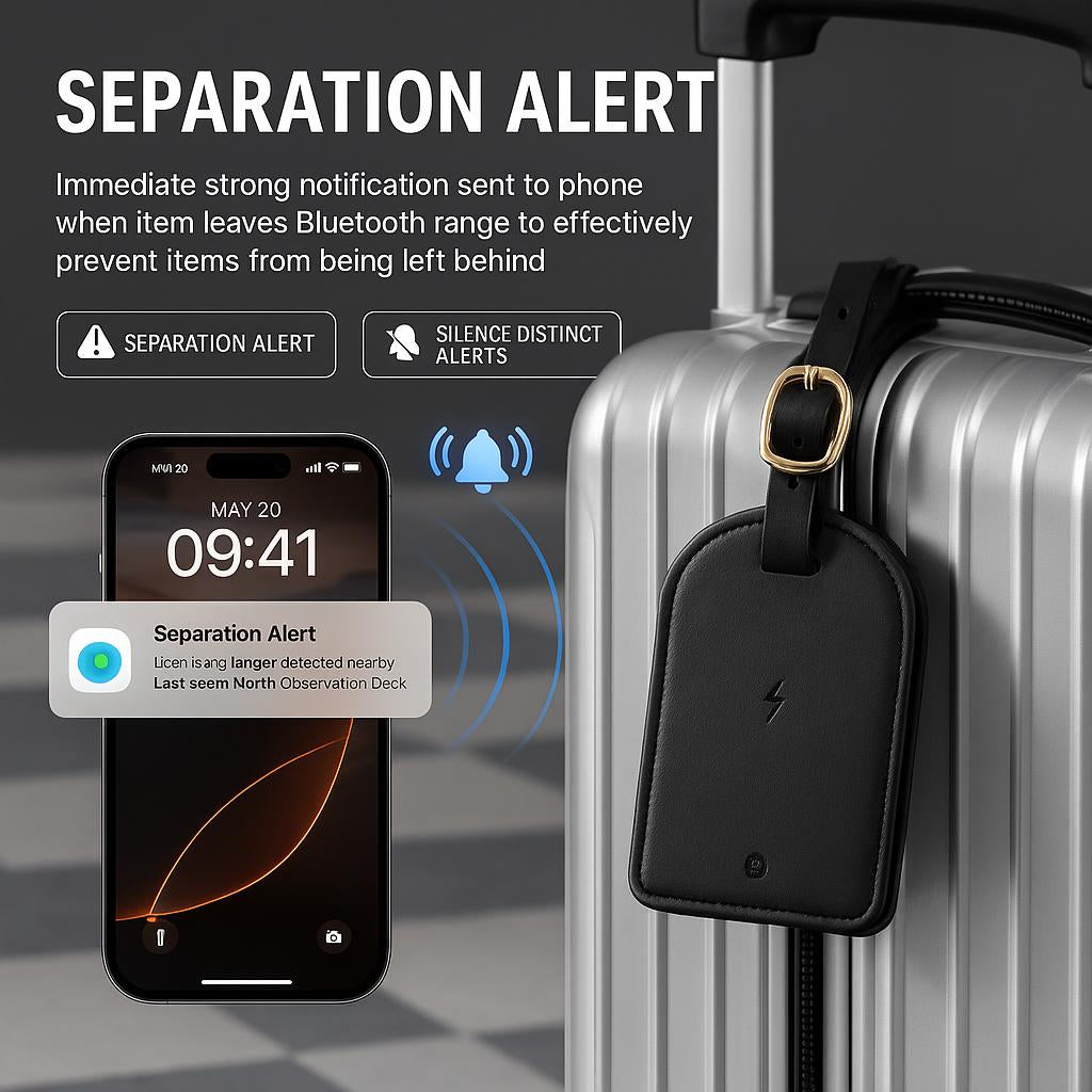 TrackIt™ Tag - Luggage GPS Locator (Apple/IOS Only)