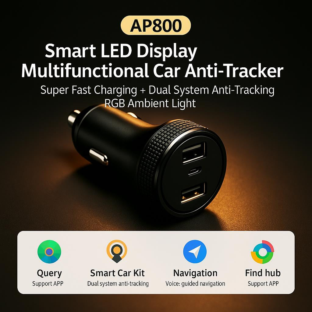 TrackIt™ Charge - GPS Tracker Car Charger