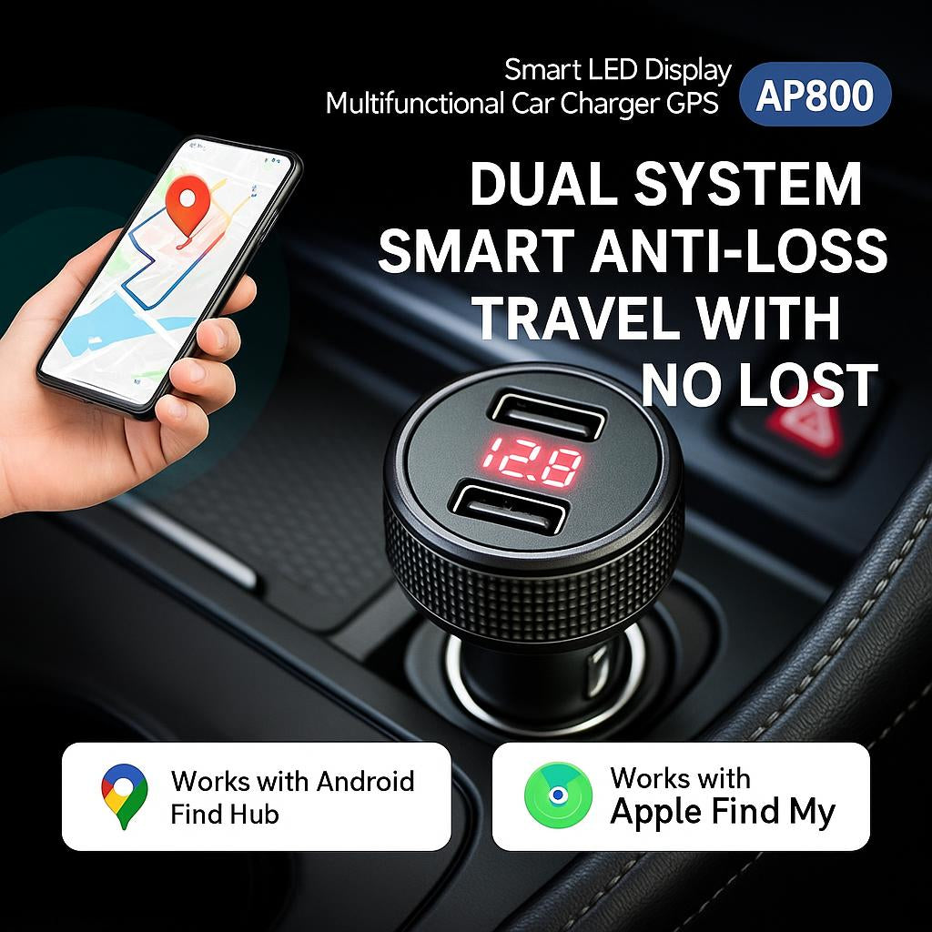 TrackIt™ Charge - GPS Tracker Car Charger