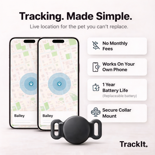 TrackIt™ Collar - Pet GPS Tracker