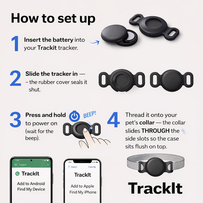 TrackIt™ Collar - Pet GPS Tracker